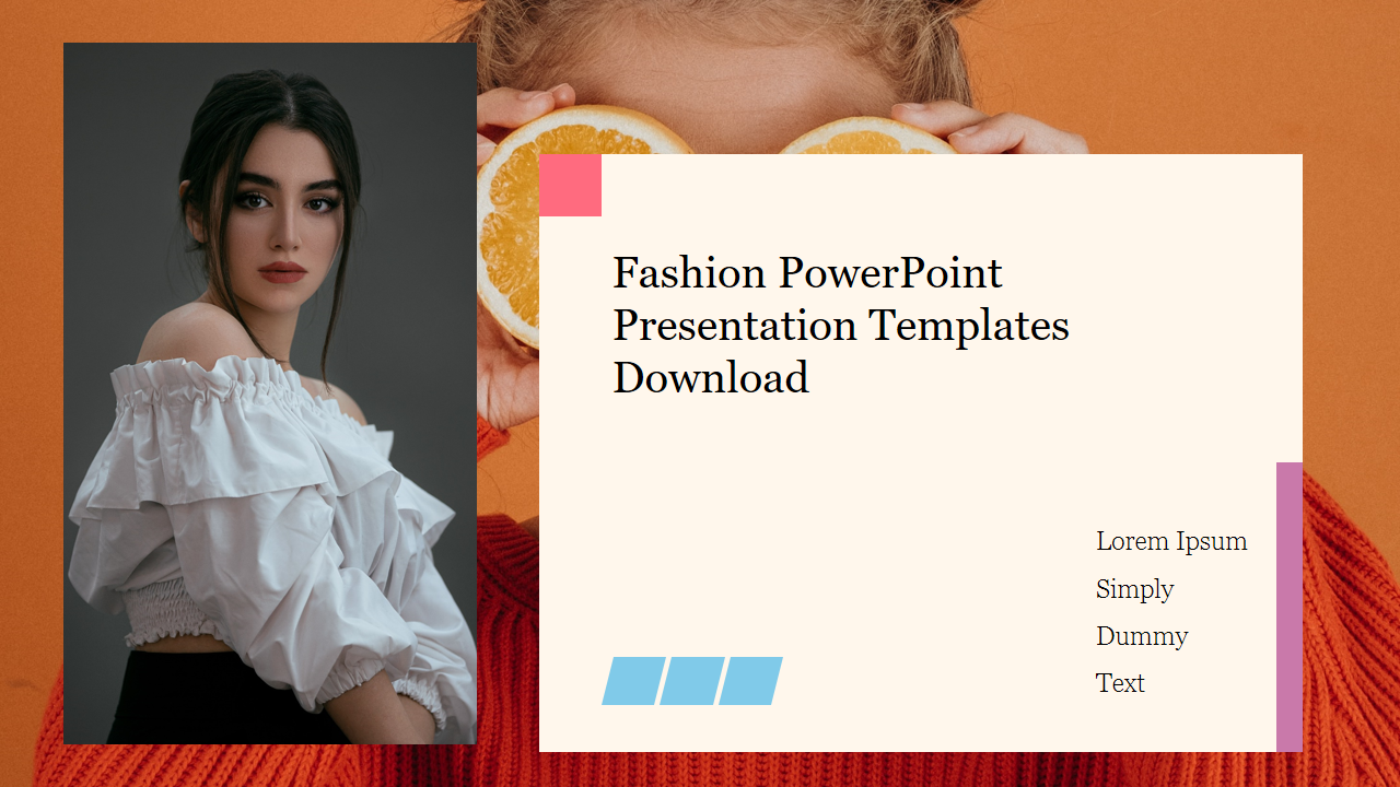 Fashion PowerPoint Presentation Templates Free Download